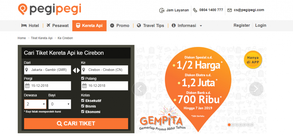 tiket kereta pegipegi