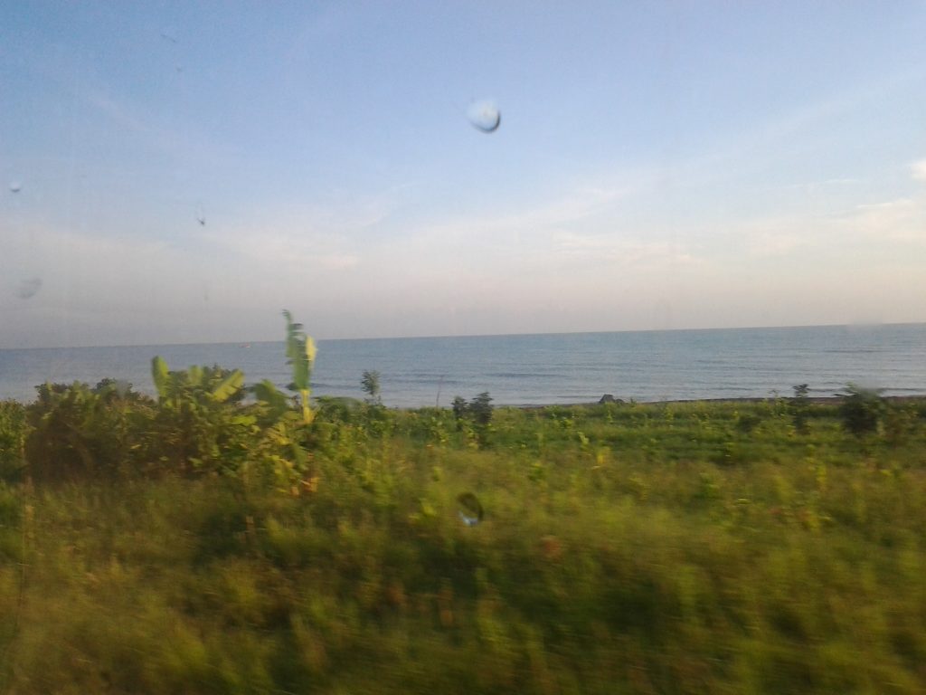 naik kereta api