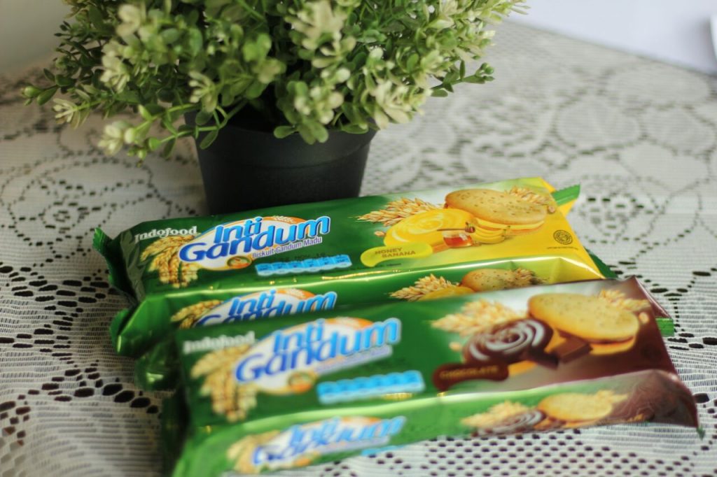 cemilan sehat inti gandum indofood
