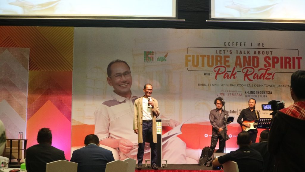 Tokoh Pengusaha Sukes K Link Indonesia Dato Radzi Saleh