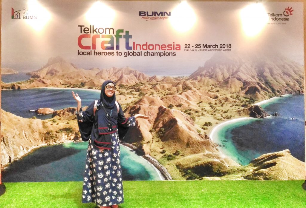 Telkom Craft 2018 dan Blanja Com menhadirkan UKM asli Indonesia