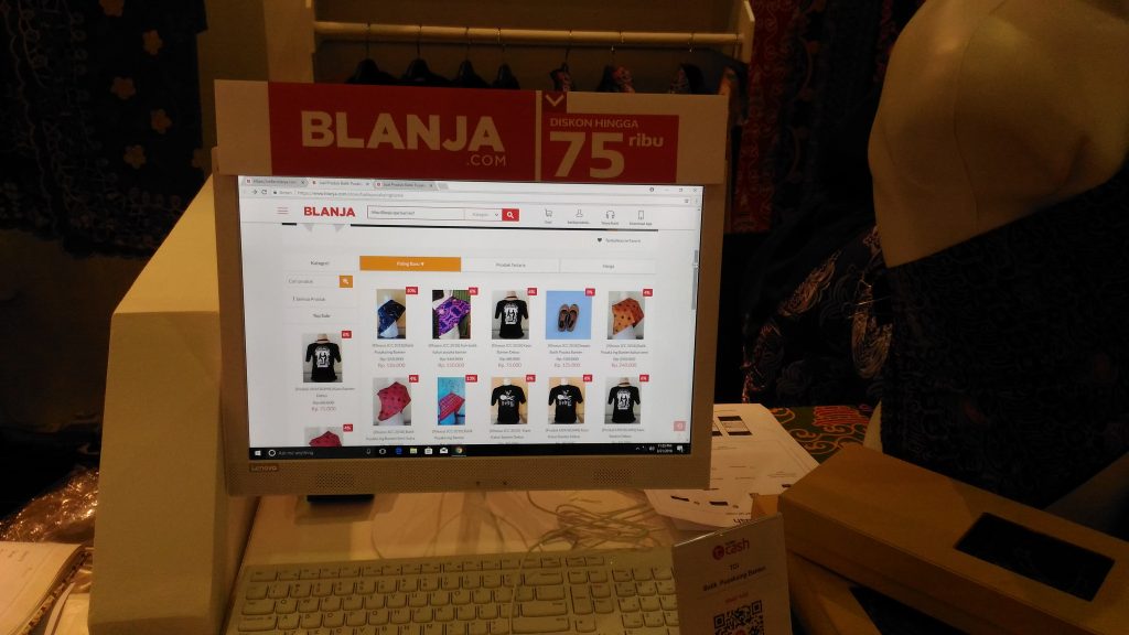 Telkom Craft 2018 dan Blanja Com menhadirkan UKM asli Indonesia