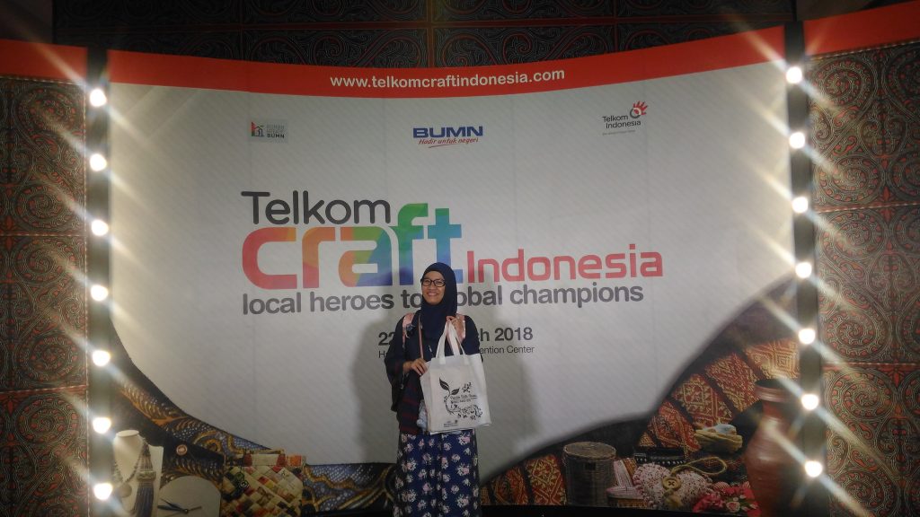 Telkom Craft 2018 dan Blanja Com menhadirkan UKM asli Indonesia