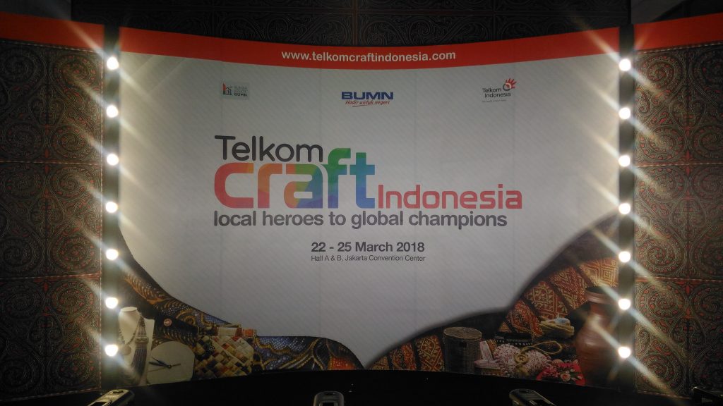 Telkom Craft 2018 dan Blanja Com menhadirkan UKM asli Indonesia
