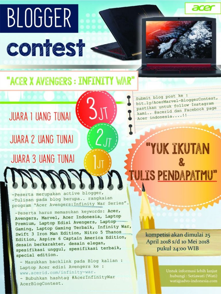 Acer Blog Contest