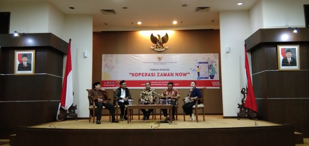 forum diskusi koperasi zaman now