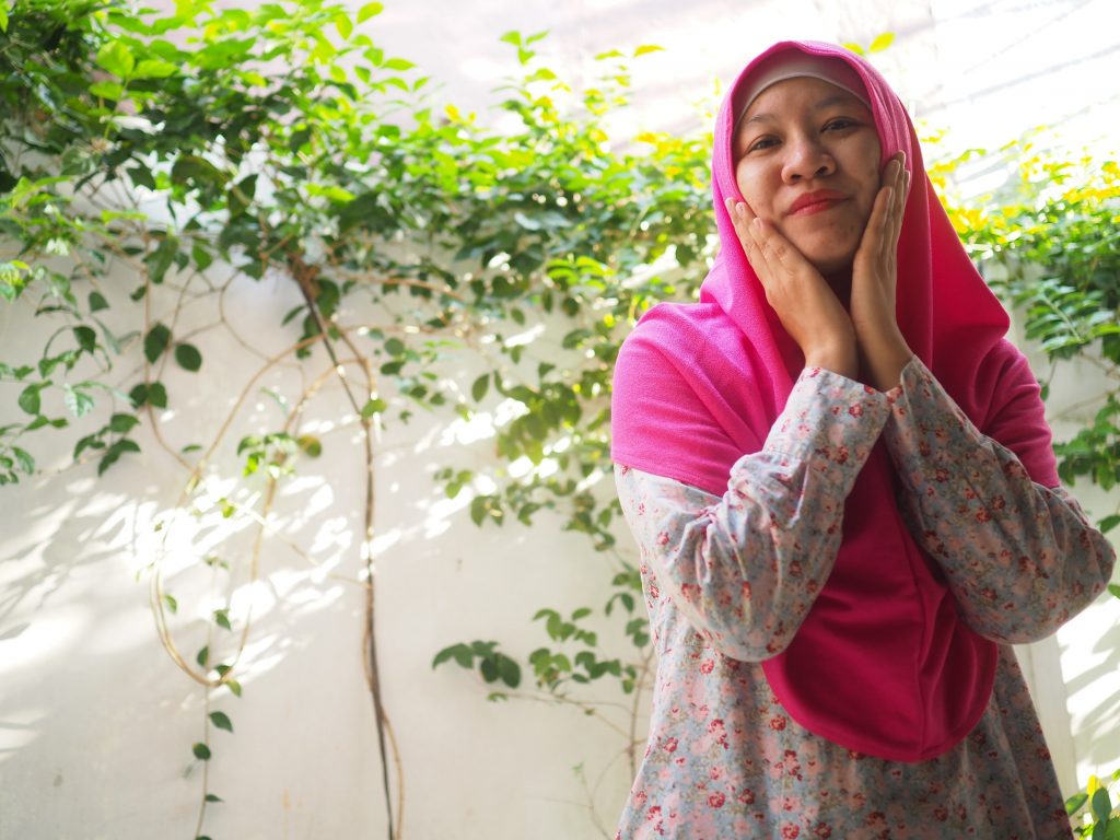 jilbab instan untuk pipi tembem